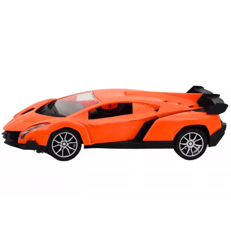 LEAN TOYS ferngesteuerter Sportwagen Orange RC Auto 1:16