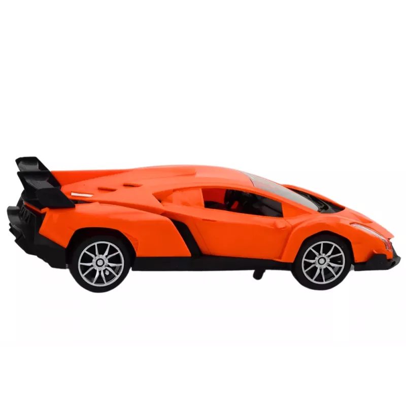 LEAN TOYS ferngesteuerter Sportwagen Orange RC Auto 1:16