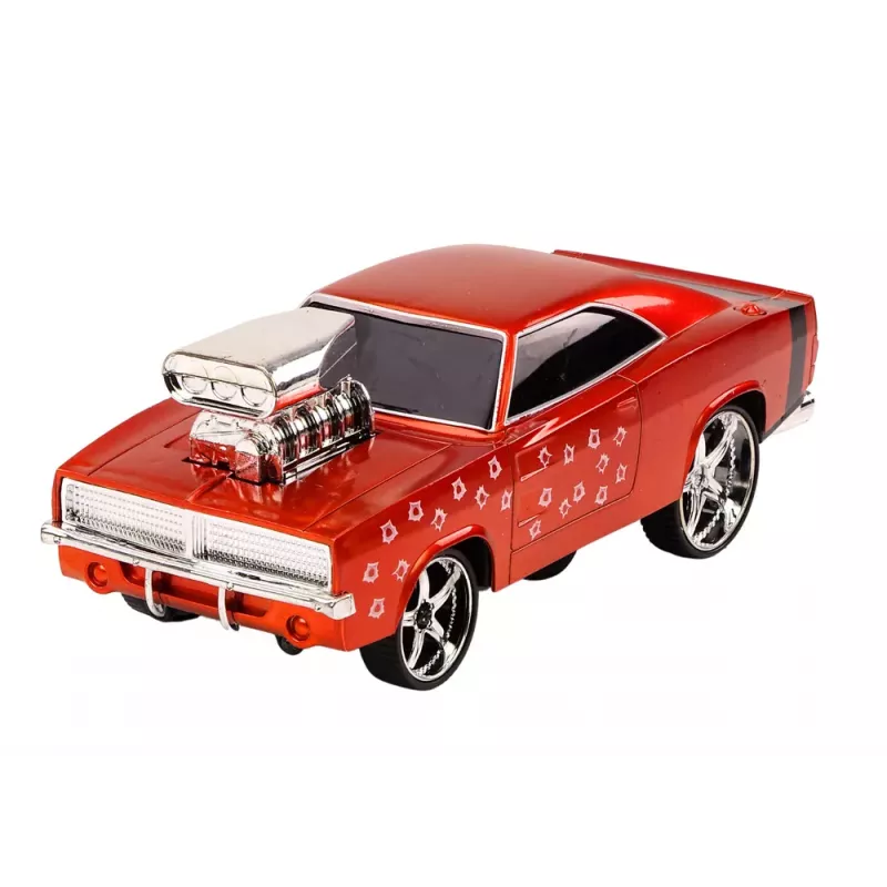 LEAN TOYS RC Auto 1:18 Drift 360 Lichter Sounds Rot