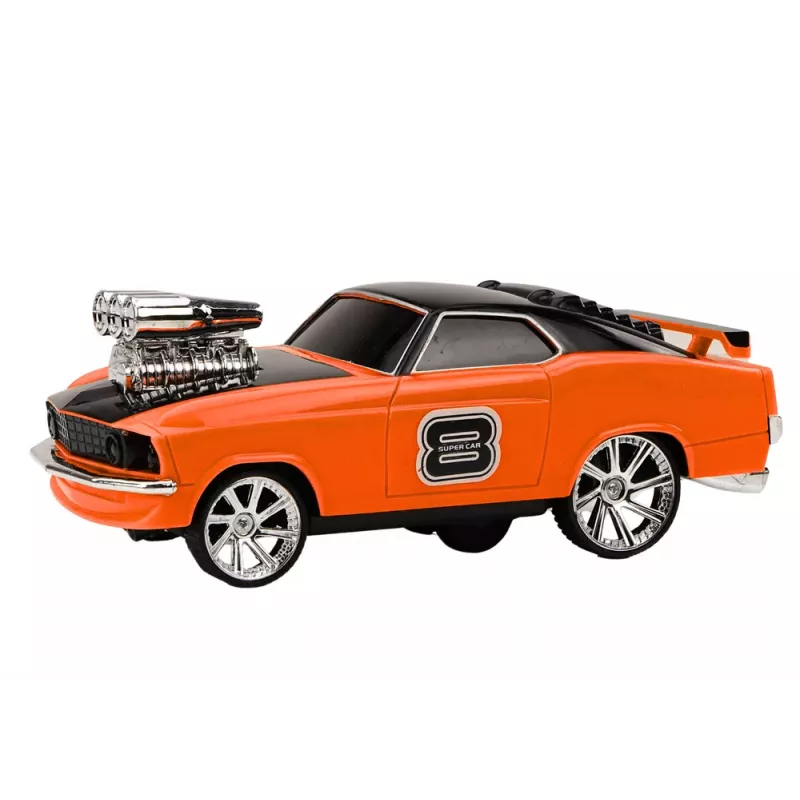 LEAN TOYS Fernsteuerung Auto 1:18 Drift 360 Lichter Sounds Orange