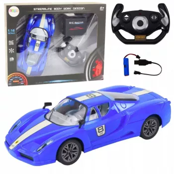 LEAN TOYS RC-Sportwagen 1:16 R/C Blau