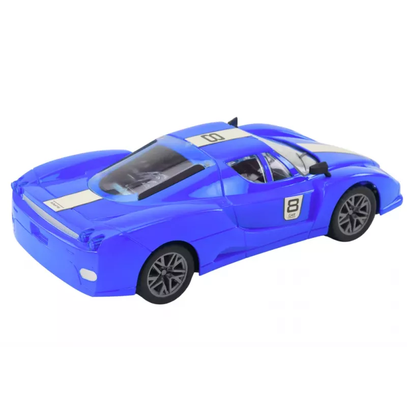 LEAN TOYS Remote Control Sports Car 1:16 R/C Blau