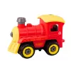 LEAN TOYS ferngesteuerte RC Drehlokomotive, Rot