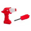 LEAN TOYS ferngesteuerte RC Drehlokomotive, Rot