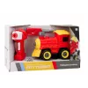 LEAN TOYS ferngesteuerte RC Drehlokomotive, Rot