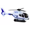 LEAN TOYS Polizeihubschrauber mit Fahrlichtern und Geräuschen