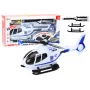 LEAN TOYS Polizeihubschrauber mit Fahrlichtern und Geräuschen