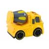 LEAN TOYS Betonmischer-LKW mit Licht und Sound Gelb