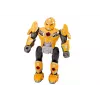 LEAN TOYS Schraubroboter mit Bohrer und Schraubendreher, Licht und Sound, Gelb
