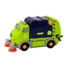 LEAN TOYS Cartoon Müllwagen drehbar beweglich DIY Navy Blau