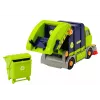 LEAN TOYS Cartoon Müllwagen drehbar beweglich DIY Navy Blau