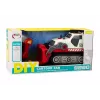 LEAN TOYS Cartoon Crawler Bagger zum Drehen DIY Weiß