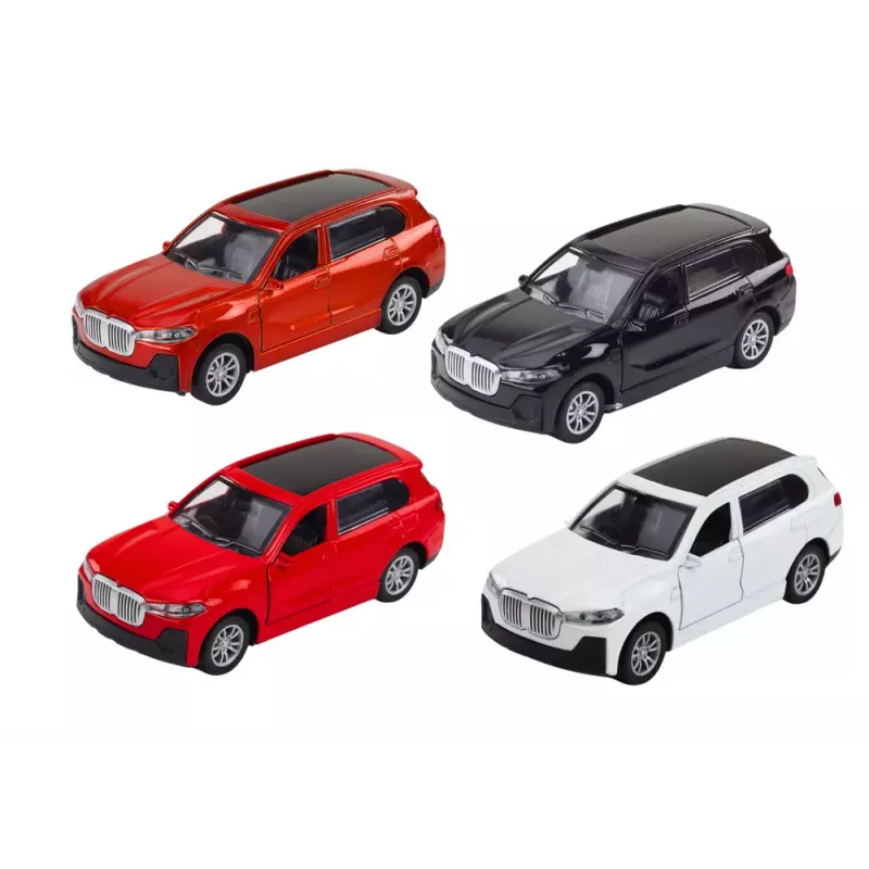 LEAN TOYS Passenger Car 1:32 Lights Sounds Drive Opening Metal Doors