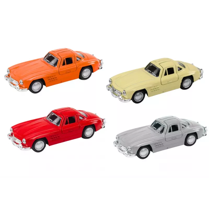 LEAN TOYS Classic Car 1:32 Metal Opening Doors Drive