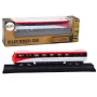LEAN TOYS Sammler-Modellzug Rot und Weiß 1:48 Metall