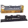 LEAN TOYS Sammlerstück Modellzug Waggon Lokomotive 1:48 Metall Schwarz