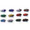 LEAN TOYS Set mit 12 Spielzeugautos, Antriebsflugzeugen, 5cm Verkehrsschildern