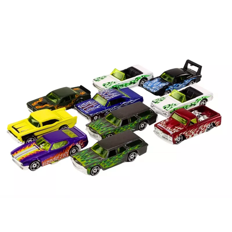LEAN TOYS Set of Car Suspension Springs 1:64 Metal 10 pcs