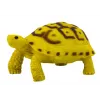 LEAN TOYS Sammelfigur Schildkröte Reptil Gelb Braun D