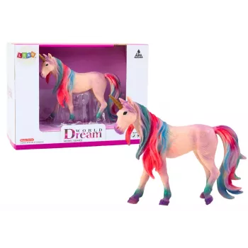 LEAN TOYS Sammelfigur Großer Lila Einhorn 11 CM