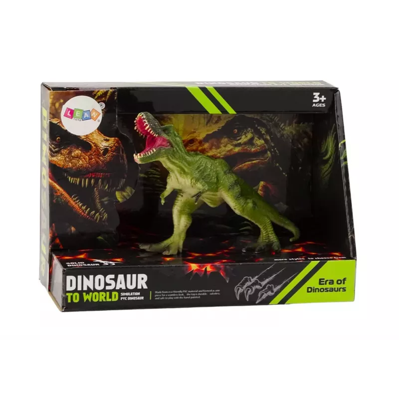 LEAN TOYS Sammelfigur Dinosaurier Tyrannosaurus Rex Grün 1 Stück