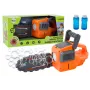 LEAN TOYS Seifenblasenmaschine Kettensäge Orange