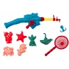 LEAN TOYS Multifunktionstisch 4in1 Bauklötze Angeln Malen Blau