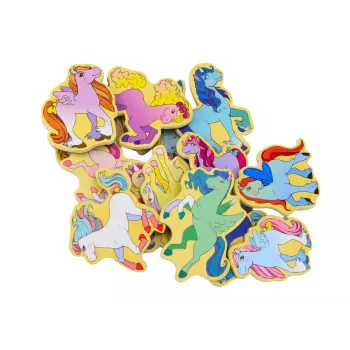 LEAN TOYS Set mit 20 farbigen Magnetkugeln