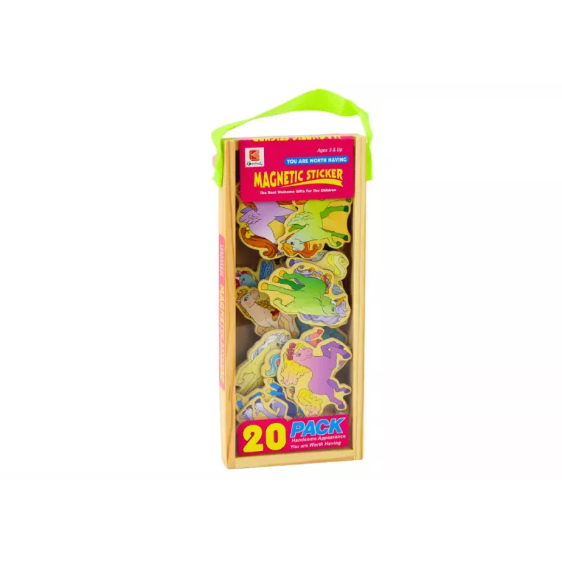 LEAN TOYS Set mit 20 farbigen Magnetkugeln