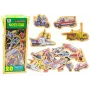 LEAN TOYS Set Holz-Magnete Fahrzeuge Schiffe Flugzeuge 20 Teile