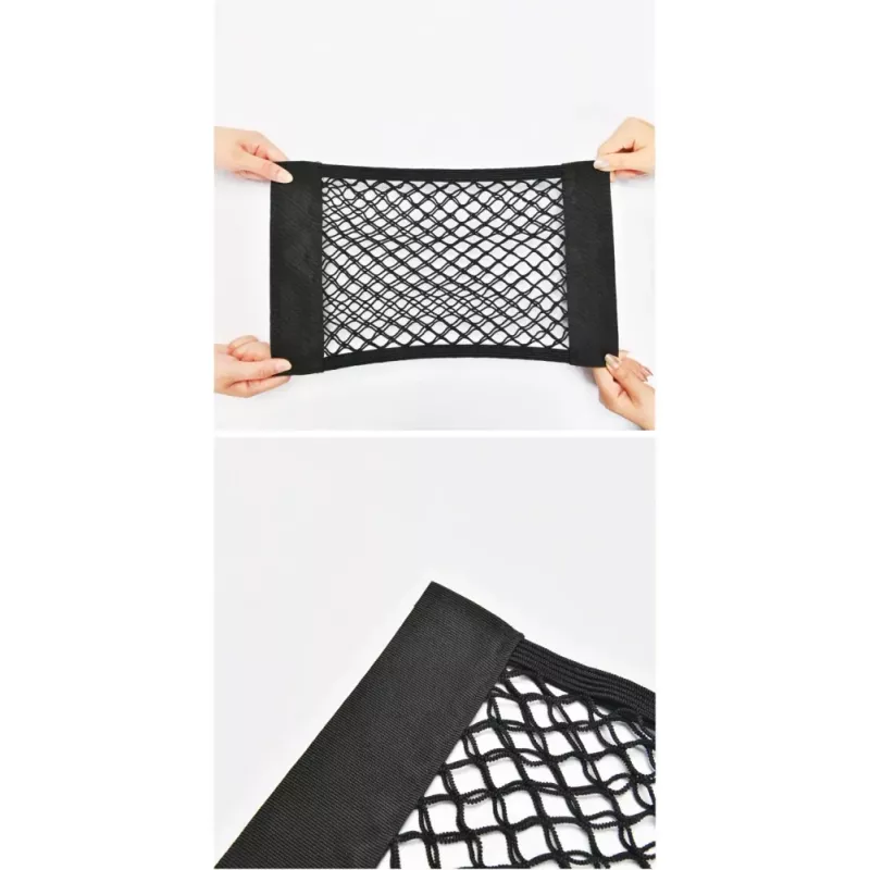 LEAN Car Trunk Net Organizer Screw Bag Strong Pocket 20 x 26cm