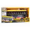 LEAN TOYS Doppeldeckerbus 1:16 Lichter Geräusche Reibungsantrieb Gelb