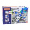 LEAN TOYS Interaktives Flugzeug zum Zerlegen Polizeistation 2in1 DIY