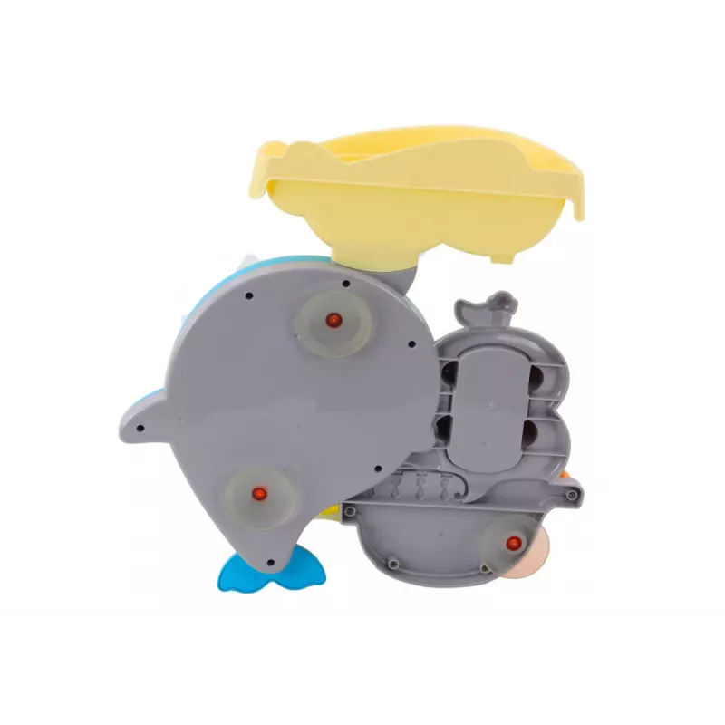 LEAN TOYS Blue Dolphin Water Toy Bath Set