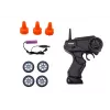LEAN TOYS Remote Controlled R/C Sports Car 1:24 Orange Interchangeable Wheels