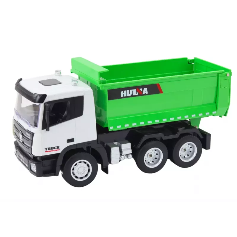 LEAN TOYS Fernsteuerung RC Truck Kipper 1:18 Grün