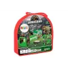 LEAN TOYS 3-in-1 Spielplatz für Kinder Zelt Haus Pool Dinosaurier