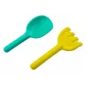 LEAN TOYS Sand Toy Set Grinder Rake Shovel Moulds