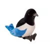LEAN TOYS Plüsch-Maskottchen Eurasische Elster Blau 30 cm