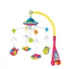 LEAN TOYS Babybett-Mobile UFO Flugzeuge Projektor 108 Melodien