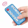LEAN TOYS Crib Carousel Projector Remote Control Melodies Animal Sounds Blue