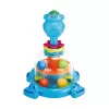 LEAN TOYS Nilpferd-Kreisel mit Bällen für Babys Blau