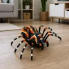 LEAN TOYS Remote Controlled Spider Tarantula Infrared Black R/C ST