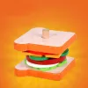 LEAN TOYS Sandwich Holz 8 El Karten mit Rezepten 10 Stk