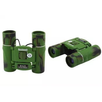 LEAN TOYS Kleines Fernglas mit Etui 12-fache Vergrößerung Sehfeld 1000m