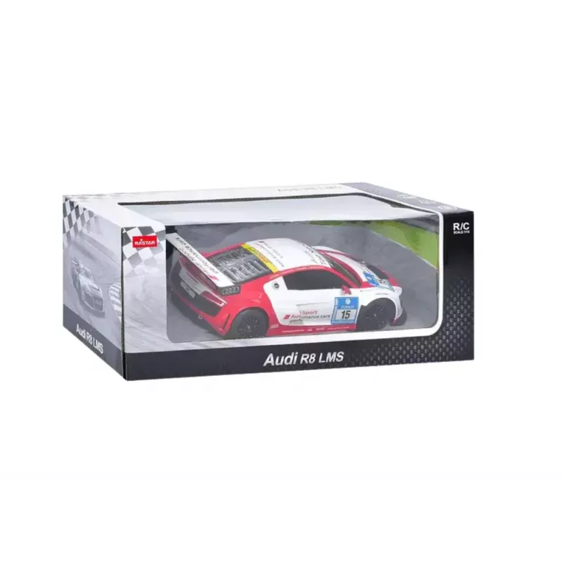 RASTAR Auto R/C 1:24 ferngesteuerter Sportwagen Audi R8 LMS Weiß