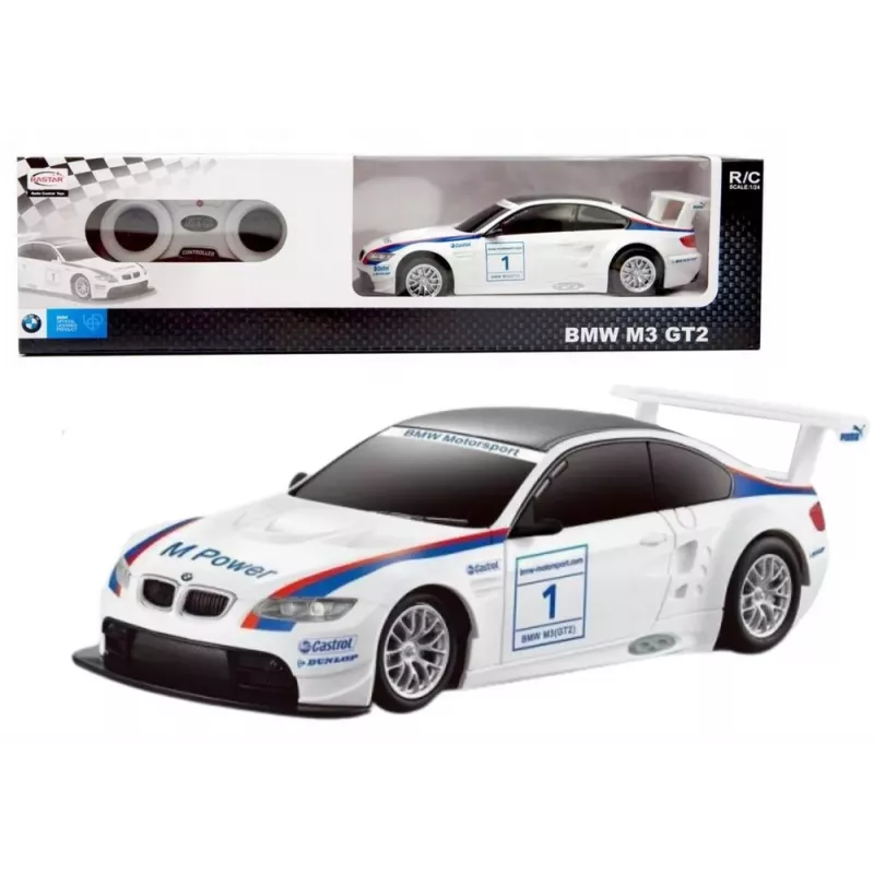 RASTAR BMW M3 GT2 Sportwagen ferngesteuertes Auto RC Weiß 1:24