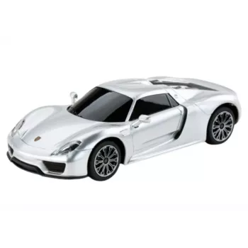 RASTAR RC Sportwagen 1:24 ferngesteuerter Porsche 918 Spyder Silber