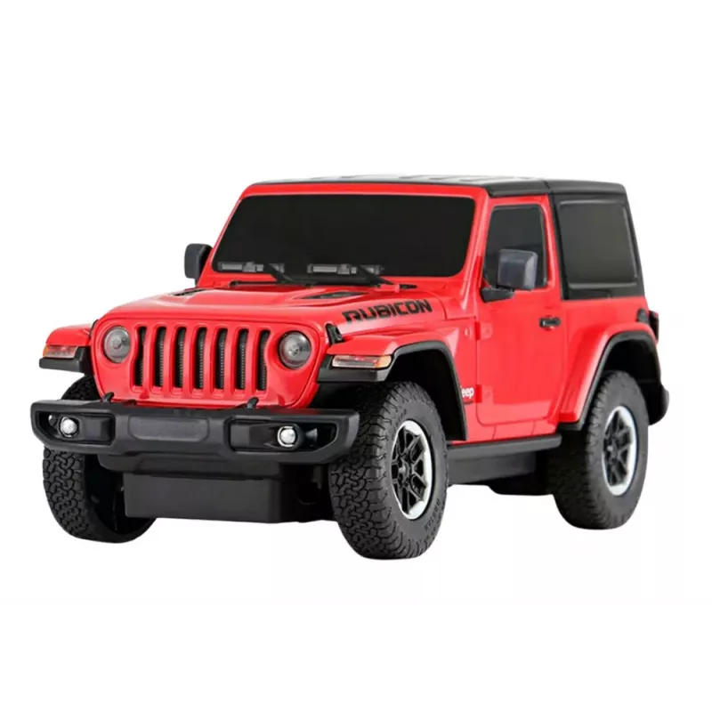 JEEP Wrangler JL Rubicon ferngesteuertes RC Auto Rastar Rot 1:24