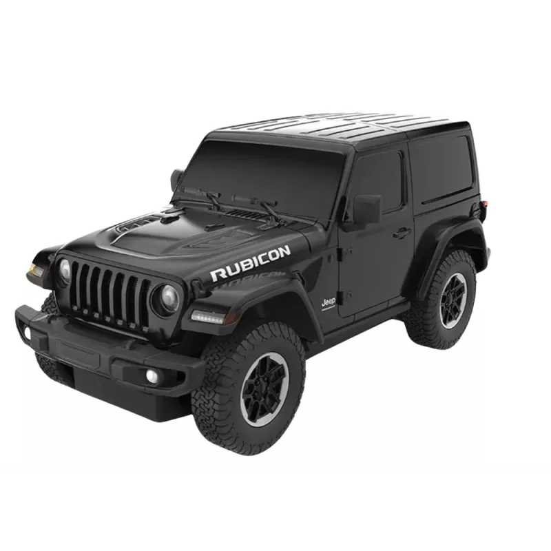 JEEP Wrangler JL Rubicon Fernsteuerung RC Auto Rastar Schwarz 1:24
